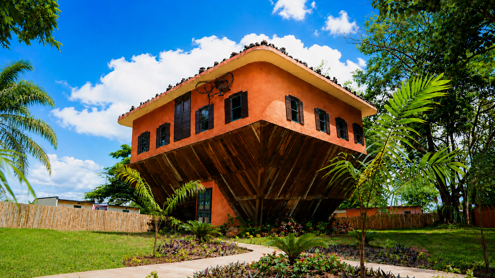 Landmark Upside Down House
