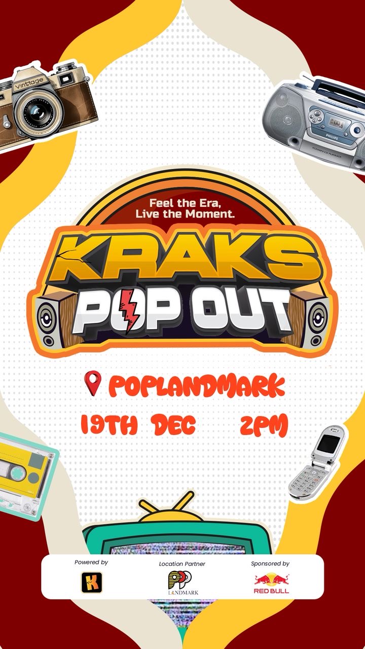 KRAKS POP OUT!