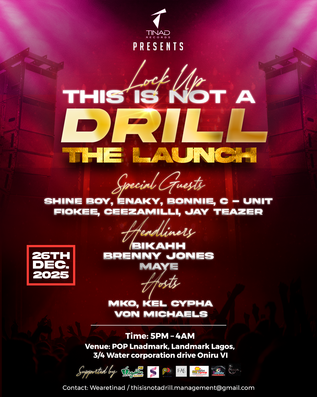 THIS IS NOT A DRILL (TINAD) 