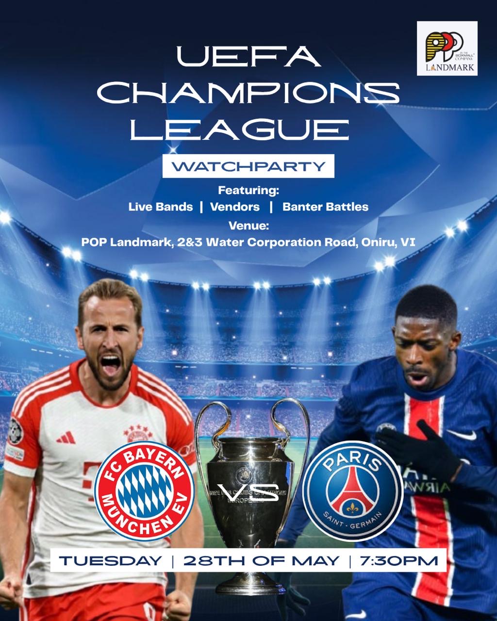 Champions League Watchparty (Semi-finals)