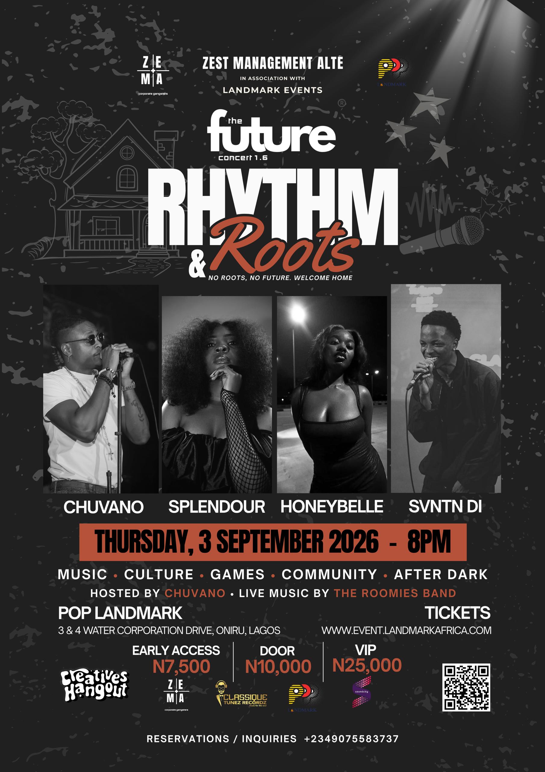The FUTURE Concert 1.6 (Rhythm & Roots)